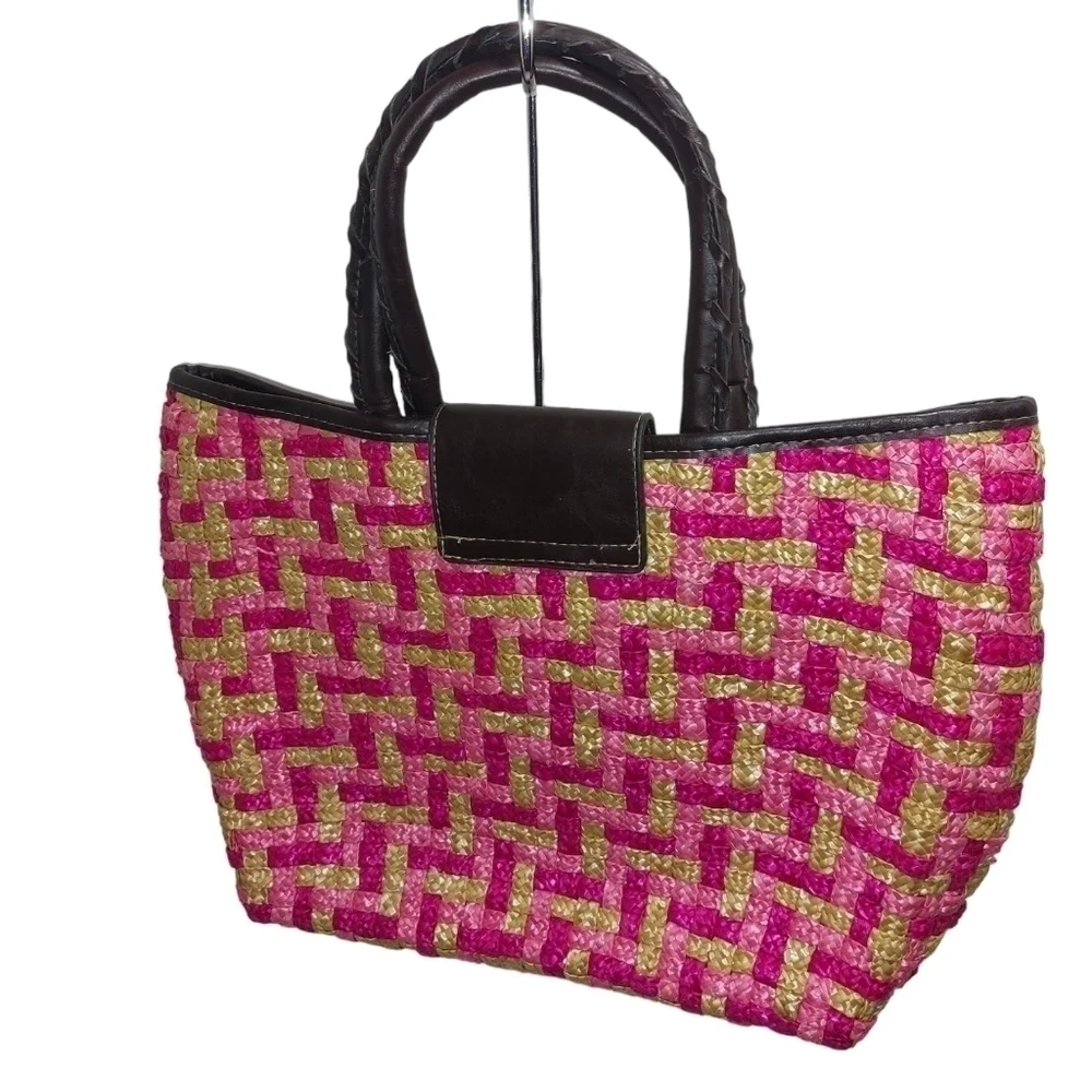 NO Brand Ladies Woven Sachel Bag - Picture 2 of 5